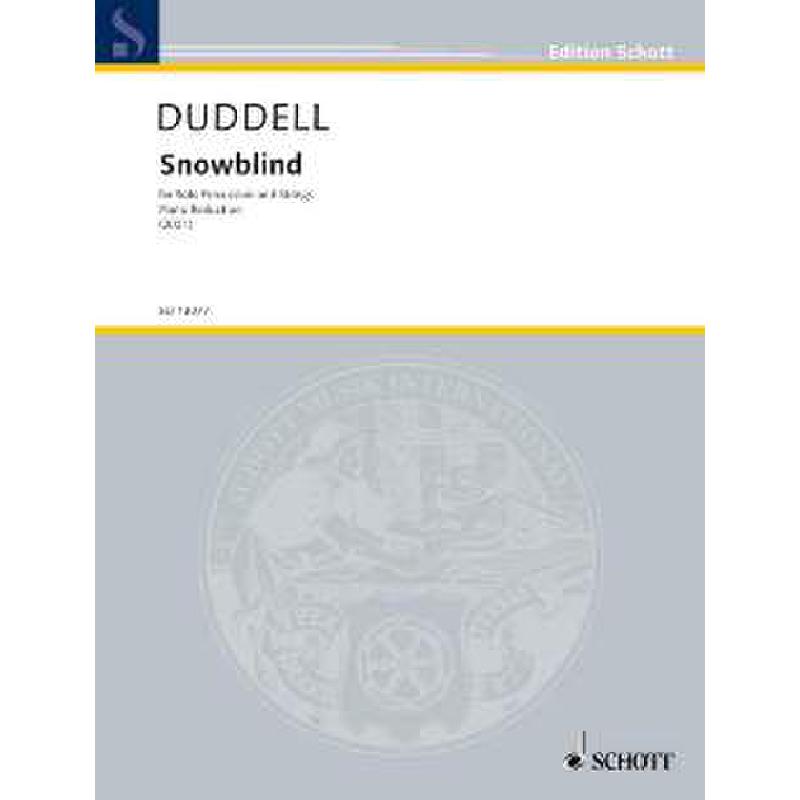 Titelbild für ED 13077 - SNOWBLIND (2001) - SCHLAGW STR