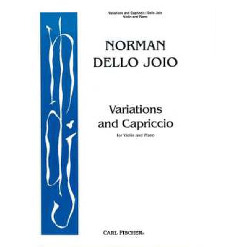 Titelbild für CF -B3257 - VARIATIONS AND CAPRICCIO (1949)