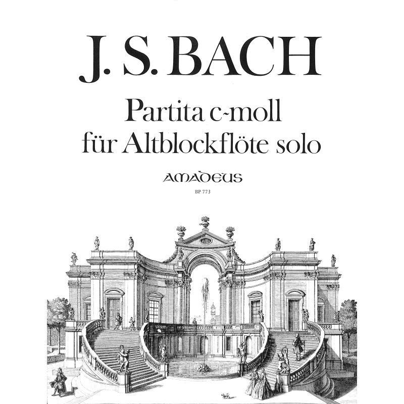 Titelbild für BP 773 - PARTITA C-MOLL BWV 1013