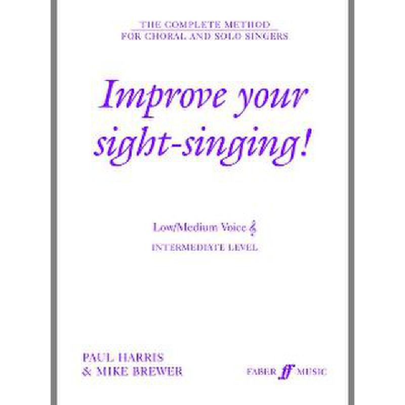 Titelbild für ISBN 0-571-51769-2 - IMPROVE YOUR SIGHT SINGING