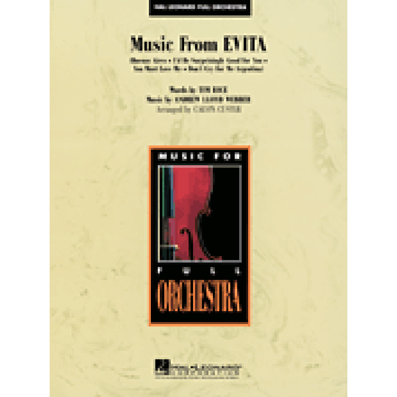 Titelbild für HL 4490052 - Music from Evita