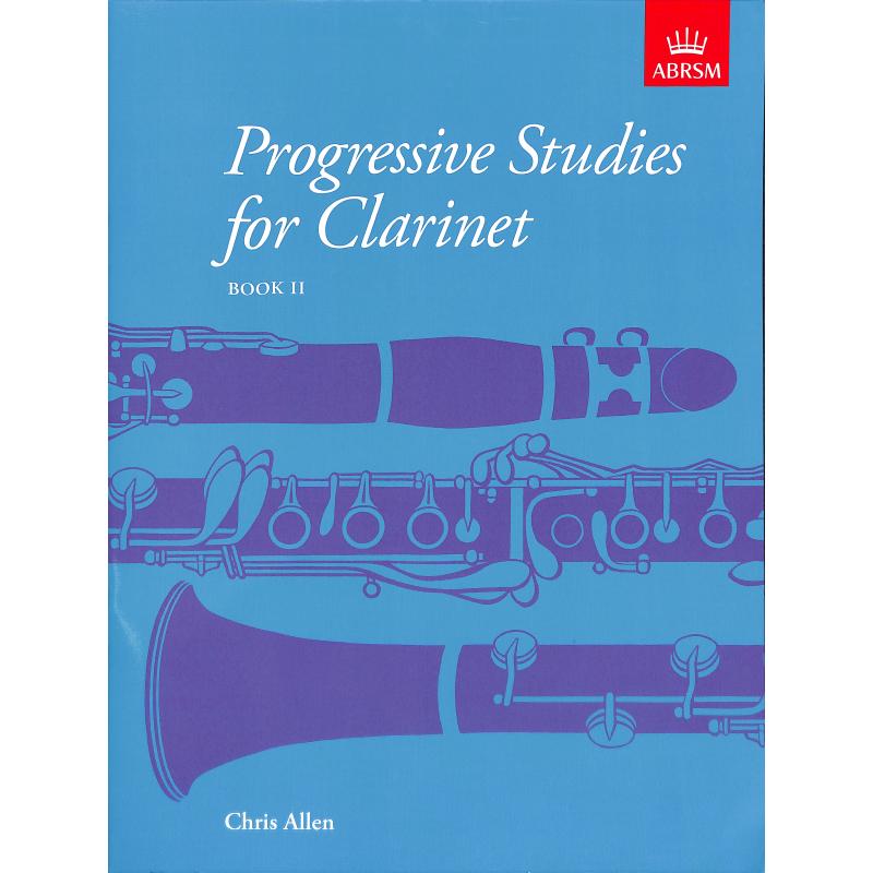 Titelbild für 978-1-85472-457-1 - Progressive studies 2 for clarinet