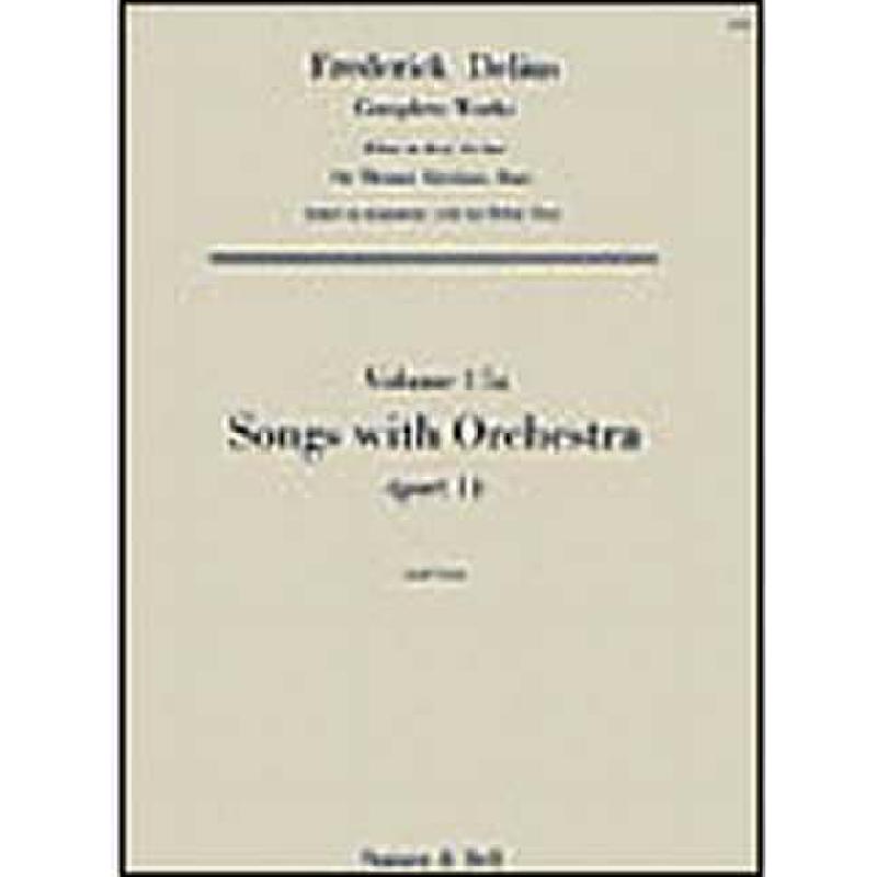 Titelbild für STAINER -B658 - COMPLETE WORKS 15A SONGS WITH ORCHESTRA (1)