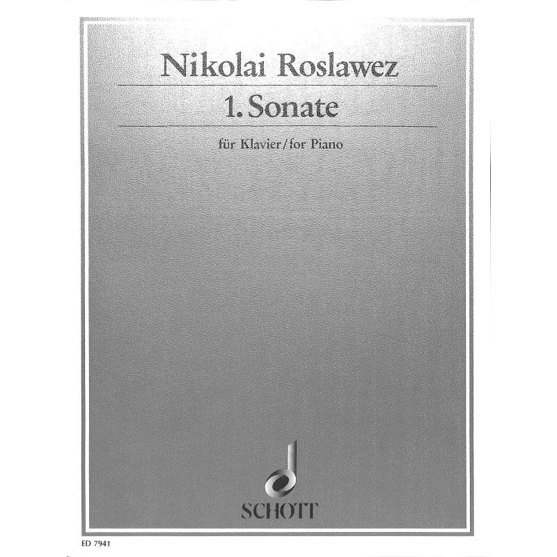 Titelbild für ED 7941 - SONATE 1