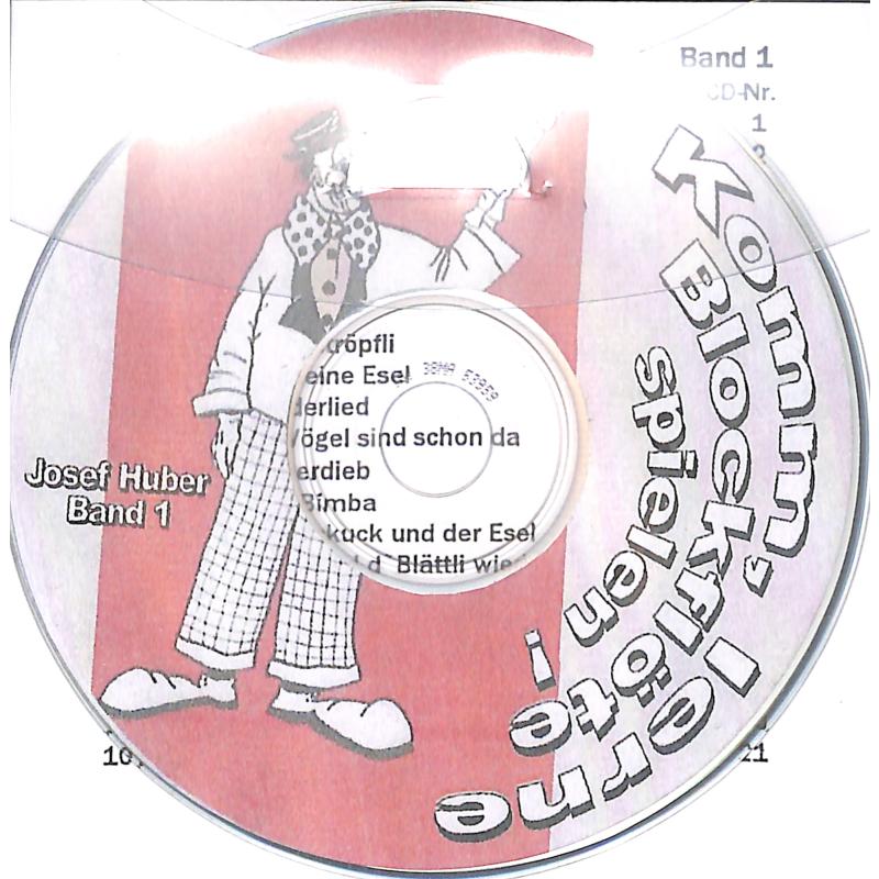 Titelbild für HUBERG 1-CD - KOMM LERNE BLOCKFLOETE SPIELEN 1