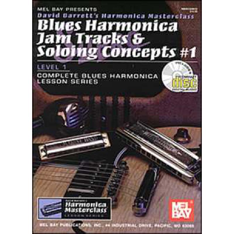 Titelbild für MB 99105BCD - BLUES HARMONICA JAM TRAX 1