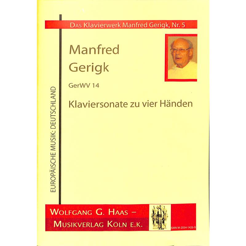 Titelbild für HAAS 1426-9 - KLAVIERSONATE GERWV 14