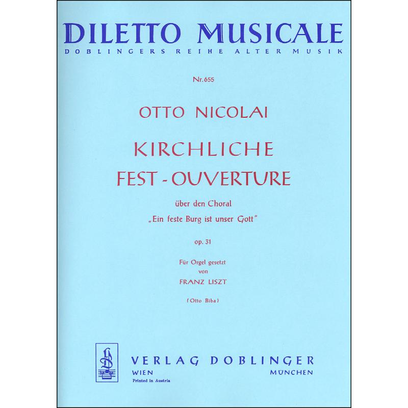 Titelbild für DM 655 - KIRCHLICHE FEST-OUVERTUERE OP 31