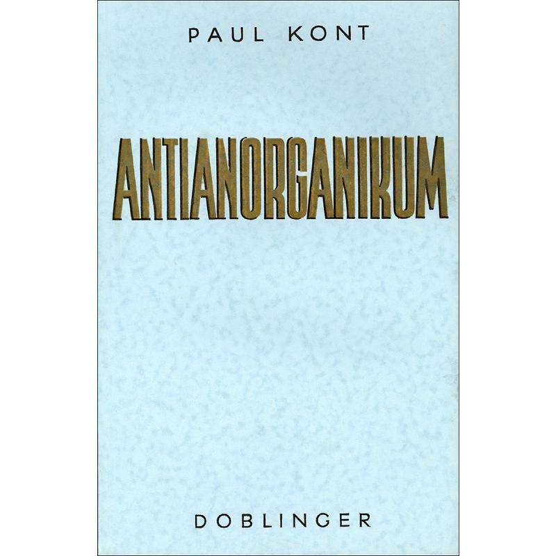 Titelbild für DO 09515 - ANTIANORGANIKUM BEOBACHTUNGEN ZUR NEUEN MUSIK