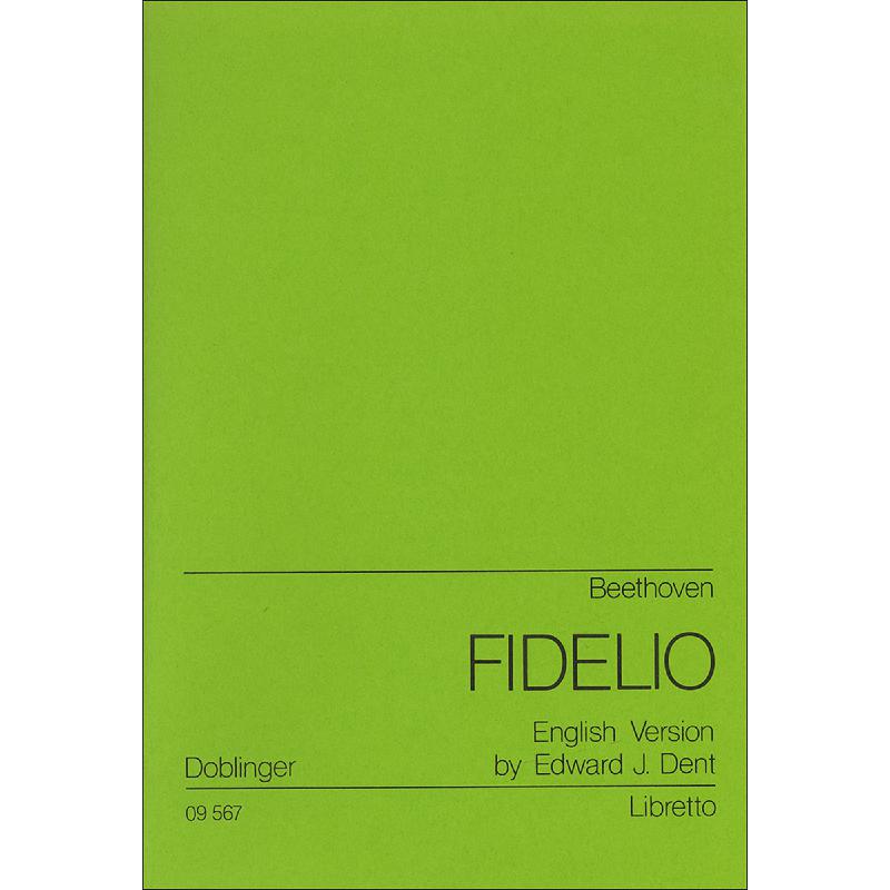 Titelbild für DO 09567 - FIDELIO OP 72B