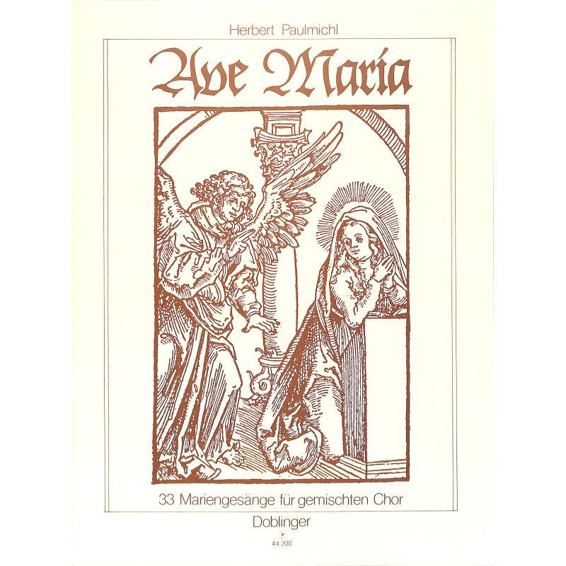 Titelbild für DO 44200-PA - Ave Maria (33 Mariengesänge)