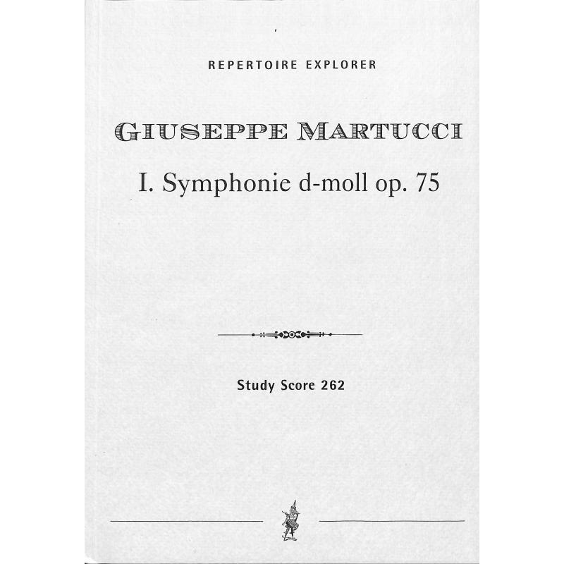 Titelbild für MPH 262 - SINFONIE 1 D-MOLL OP 75