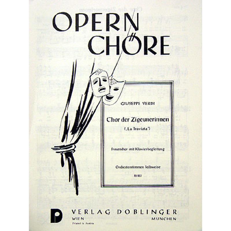 Titelbild für DO 65907-S - CHOR DER ZIGEUNERINNEN (LA TRAVIATA) - GCH KLAV