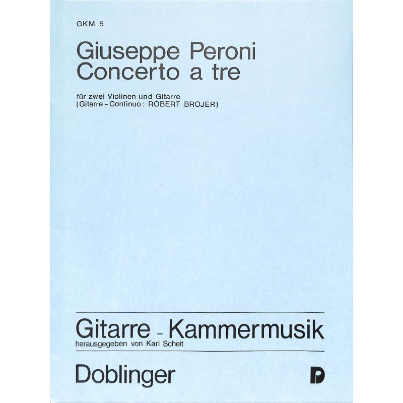 Titelbild für GKM 5 - CONCERTO A TRE F-DUR