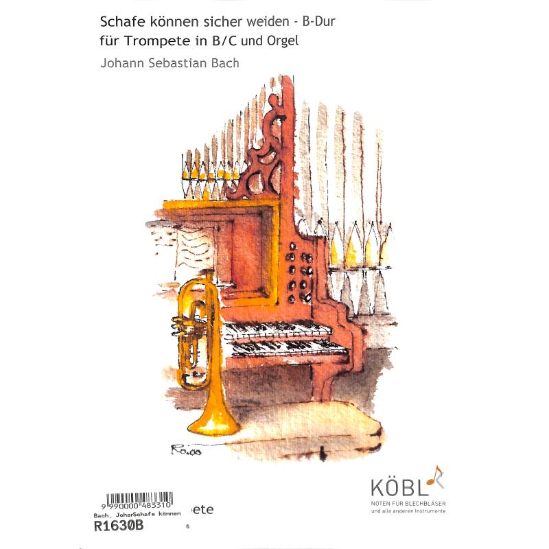 Titelbild für CORPETE -T20044 - SCHAFE KOENNEN SICHER WEIDEN BWV 208 (B-DUR)