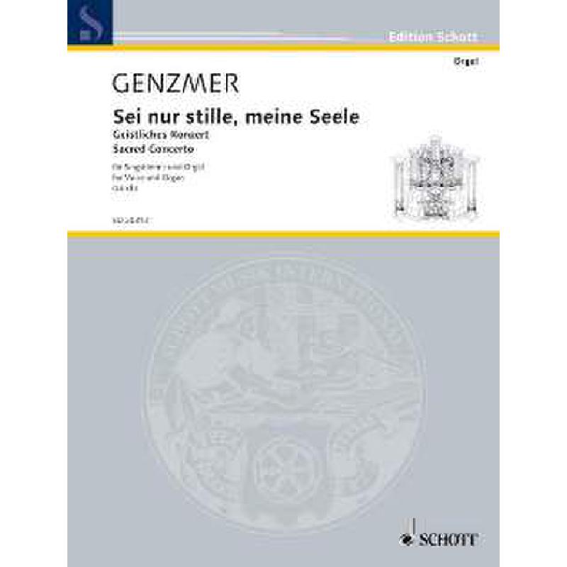 Titelbild für ED 20313 - SEI NUR STILLE MEINE SEELE