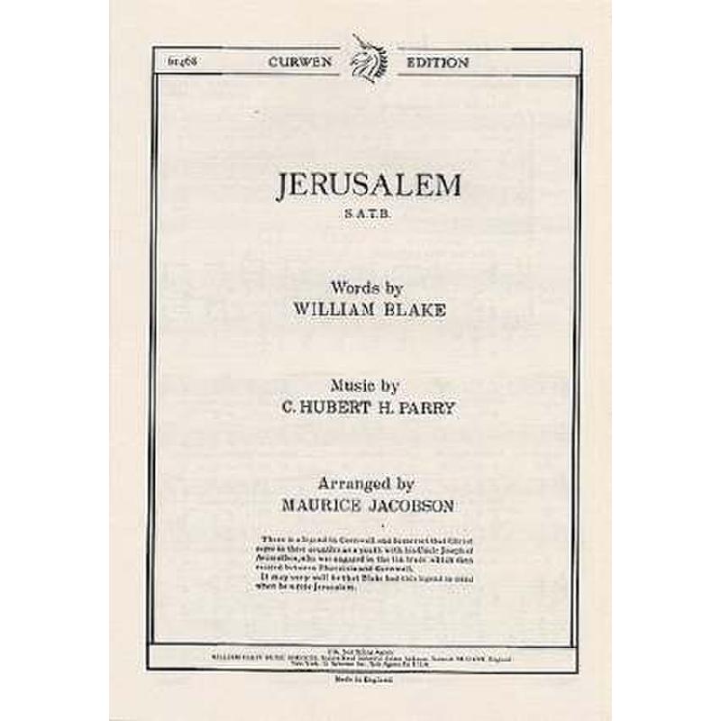 Titelbild für CURWEN 61468 - JERUSALEM