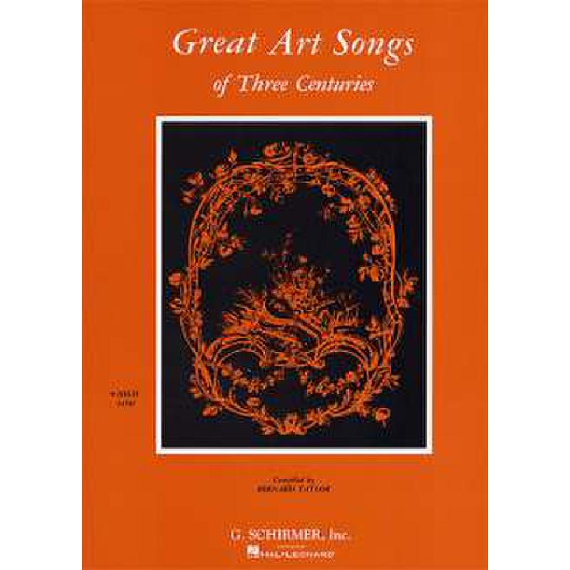 Titelbild für GS 32961 - GREAT ART SONGS OF THREE CENTURIES