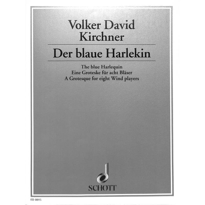 Titelbild für ED 8015 - DER BLAUE HARLEKIN