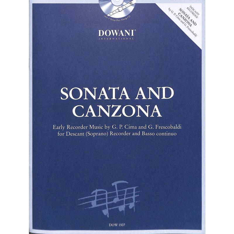 Titelbild für DOWANI 1507 - SONATE G-MOLL + CANZONA SECONDA DETTA LA BERNARDINIA