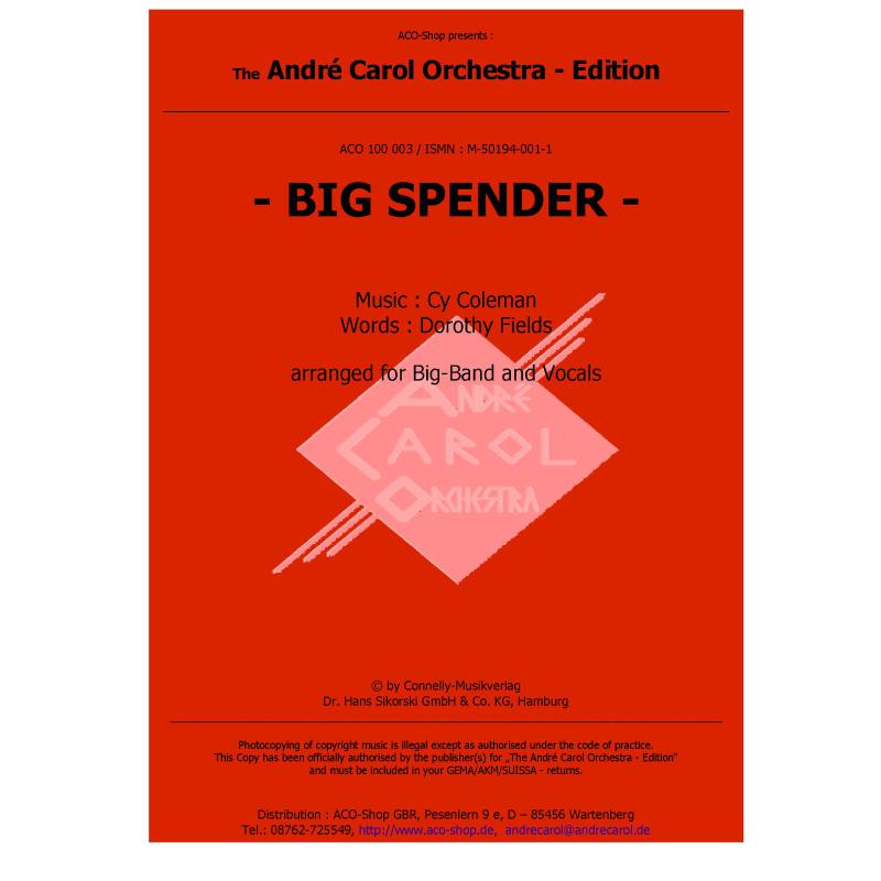 Titelbild für ACO 100003 - BIG SPENDER