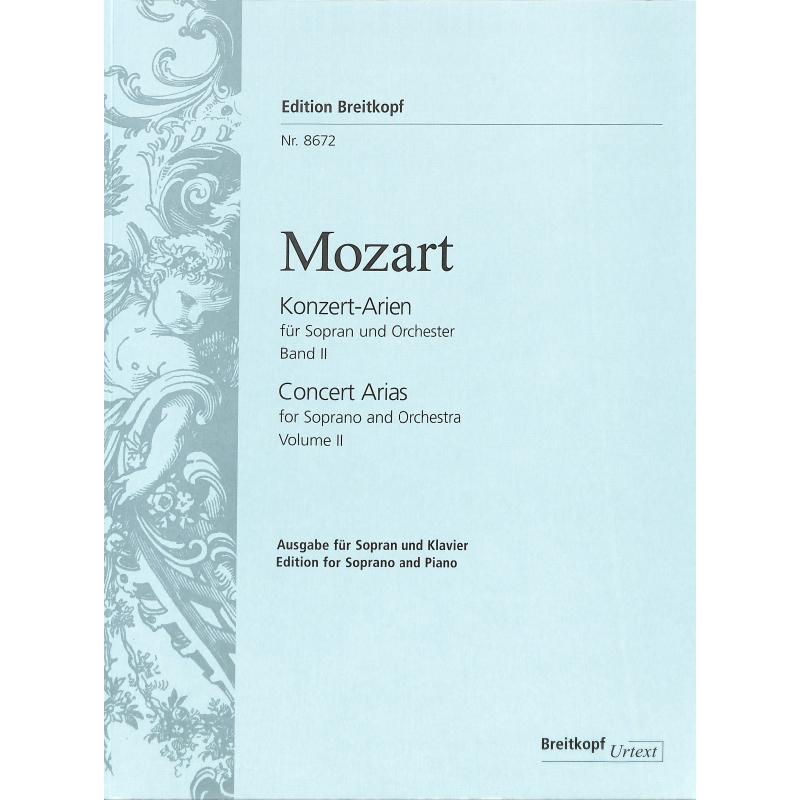 Titelbild für EB 8672 - ARIEN 2 - 12 KONZERT ARIEN