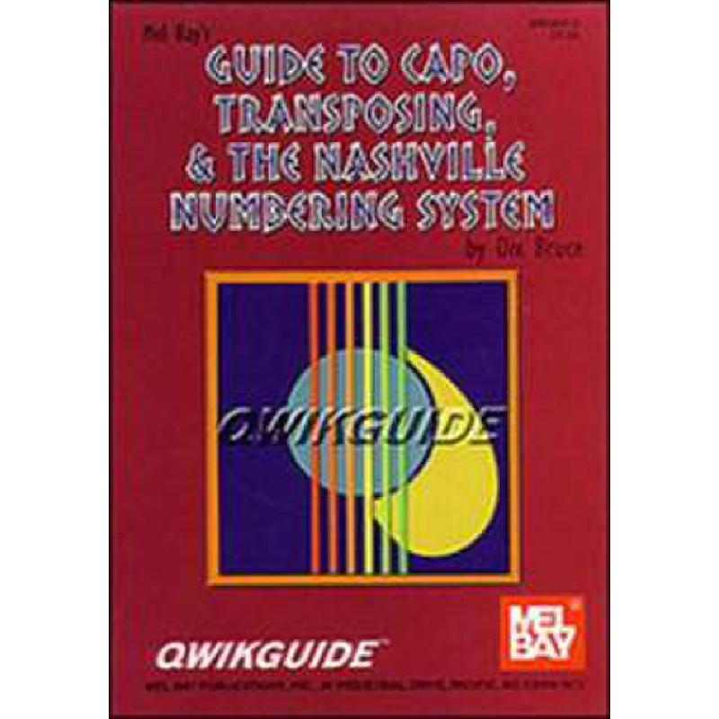 Titelbild für MB 98413 - GUIDE TO CAPO - TRANSPOSING + THE NASHVILLE NUMBERING SYSTEM