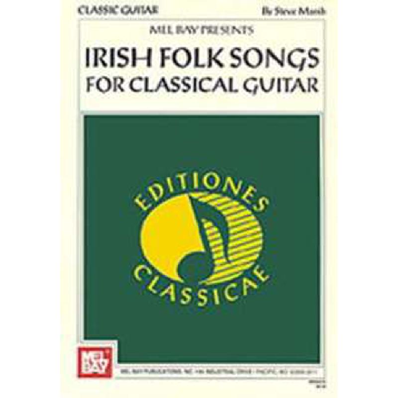Titelbild für MB 98435 - IRISH FOLK SONGS FOR CLASSICAL GUITAR
