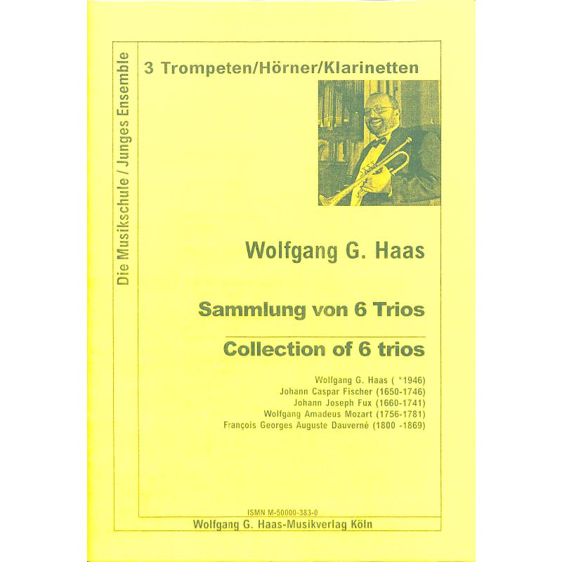 Titelbild für HAAS 383-0 - SAMMLUNG VON 6 TRIOS