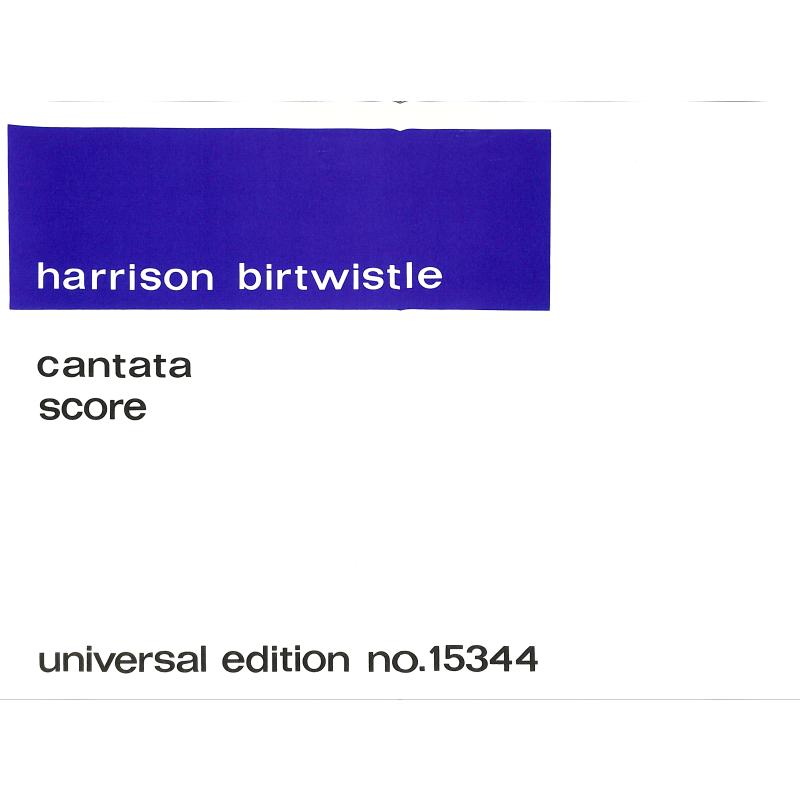 Titelbild für UE 15344 - CANTATA