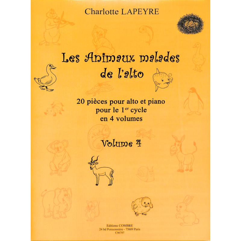 Titelbild für COMBRE 6707 - LES ANIMAUX MALADES DE L'ALTO 4
