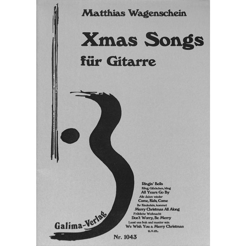 Titelbild für GALIMA 1043 - XMAS SONGS FUER GITARRE