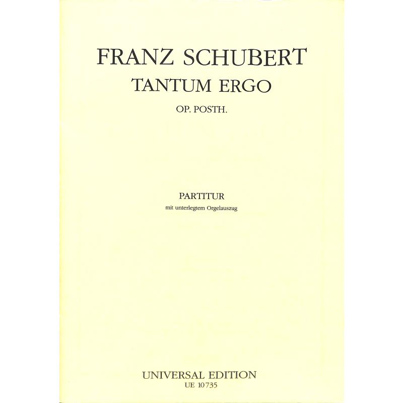 Titelbild für UE 10735 - TANTUM ERGO