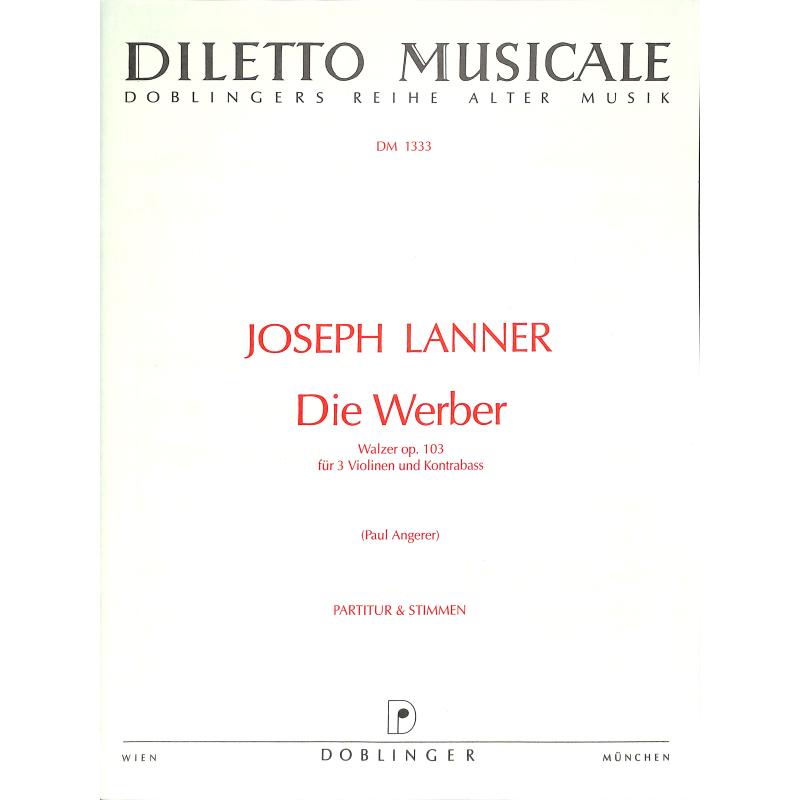 Titelbild für DM 1333 - DIE WERBER OP 103