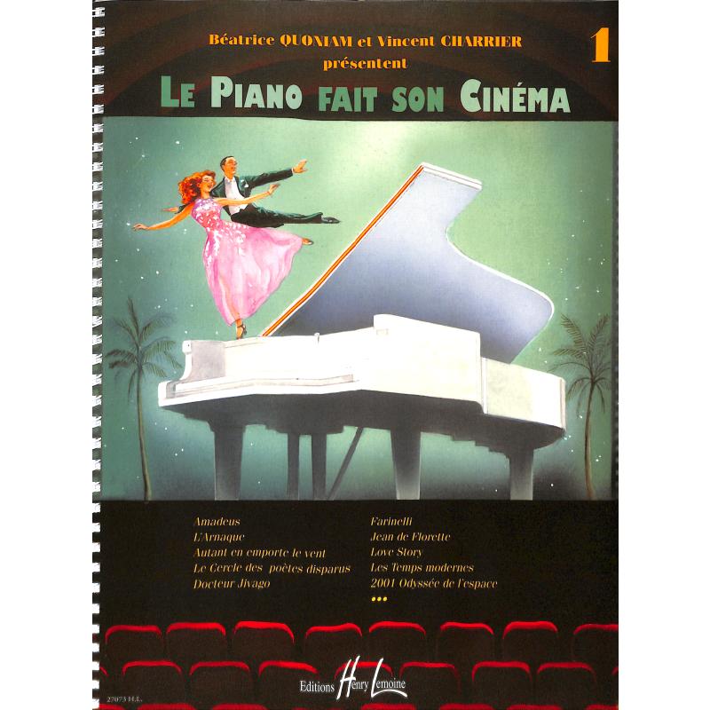 Titelbild für LEMOINE 27073 - LE PIANO FAIT SON CINEMA 1