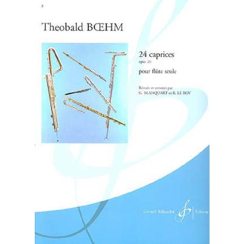 Titelbild für BILL -MRB1020 - 24 CAPRICES ETUDES OP 26