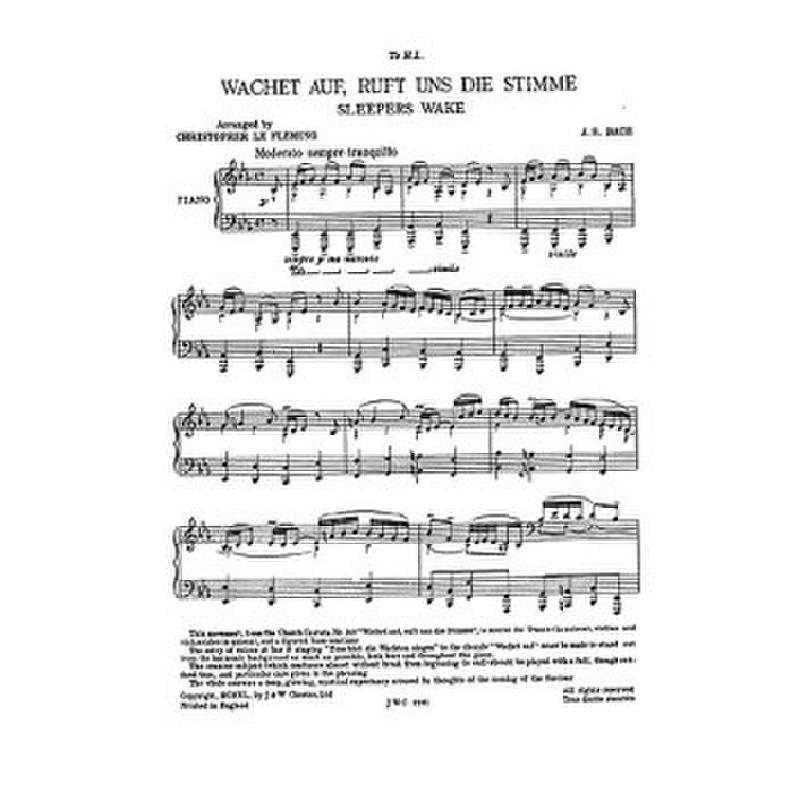 Titelbild für CH 02261 - WACHET AUF (SLEEPERS WAKE)