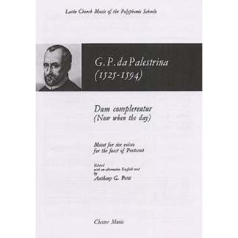 Titelbild für CH 08854 - DUM COMPLERENTUR