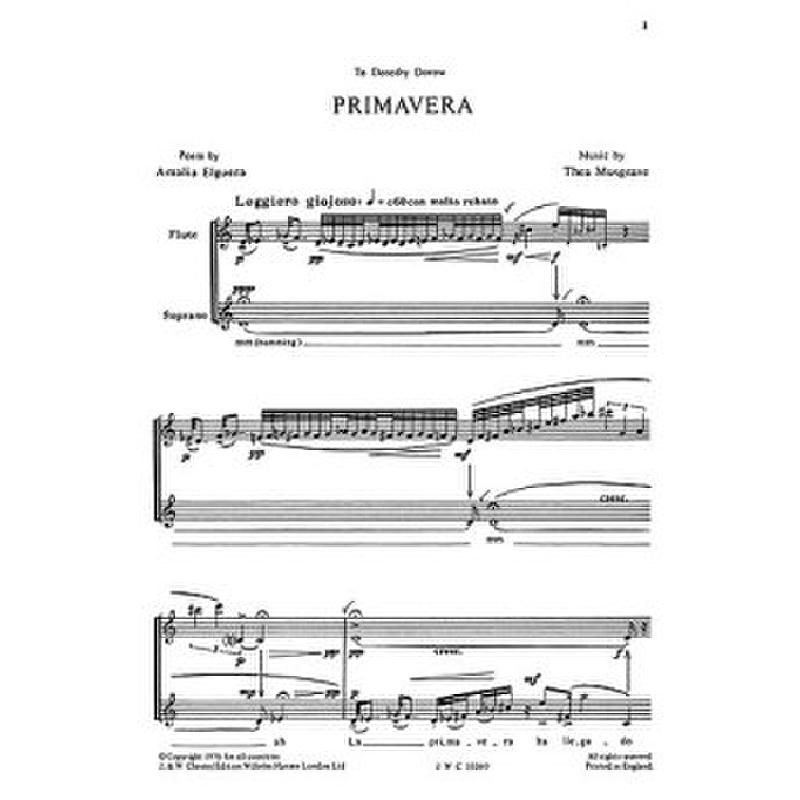 Titelbild für CH 55069 - PRIMAVERA