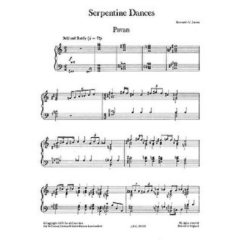Titelbild für CH 55133 - SERPENTINE DANCES