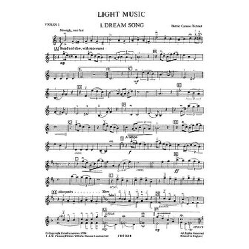 Titelbild für CH 55818 - LIGHT MUSIC