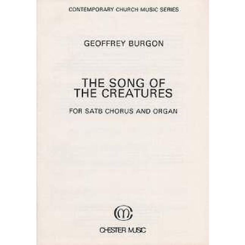 Titelbild für CH 55858 - THE SONG OF THE CREATURES (1987)