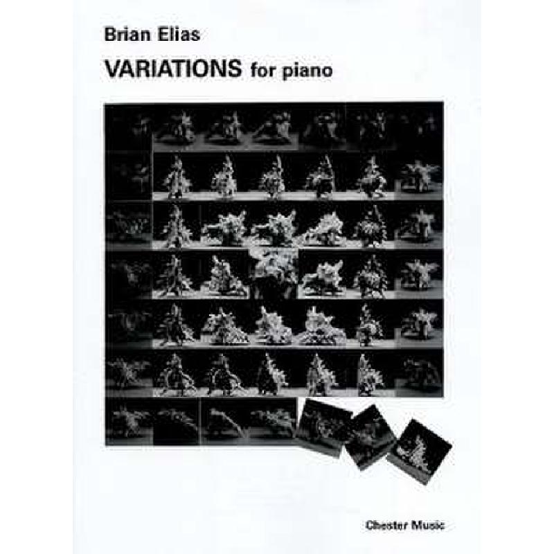 Titelbild für CH 60853 - VARIATIONS FOR PIANO (1987)