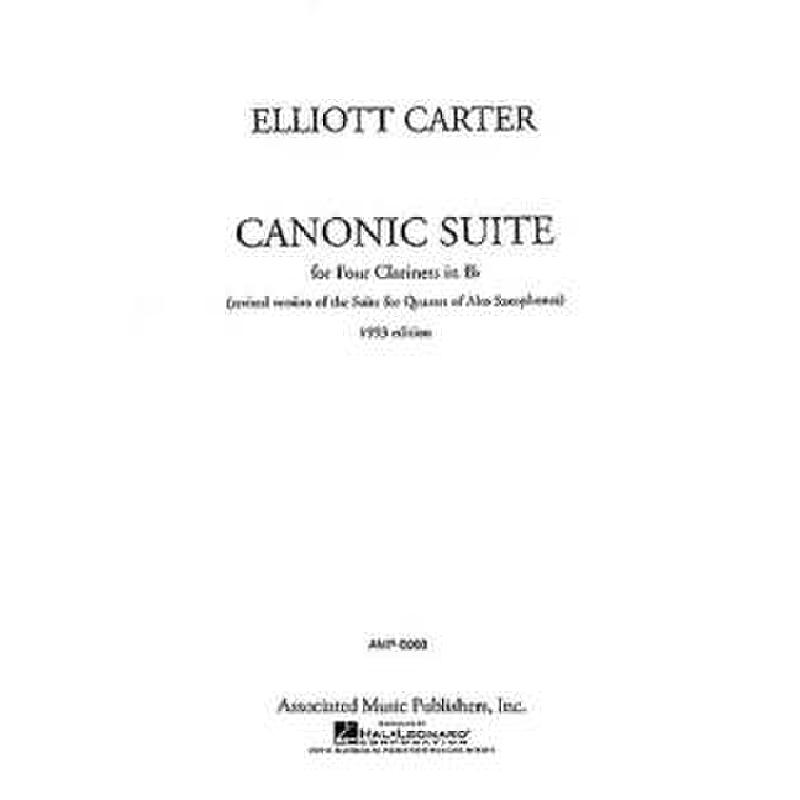 Titelbild für GS 23486 - CANONIC SUITE