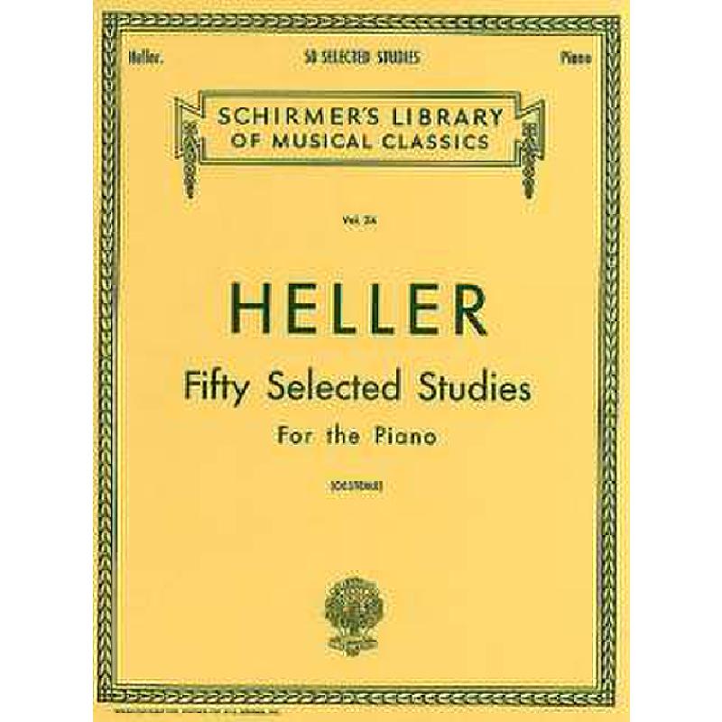 Titelbild für GS 25214 - 50 SELECTED STUDIES OP 45 46 + 47