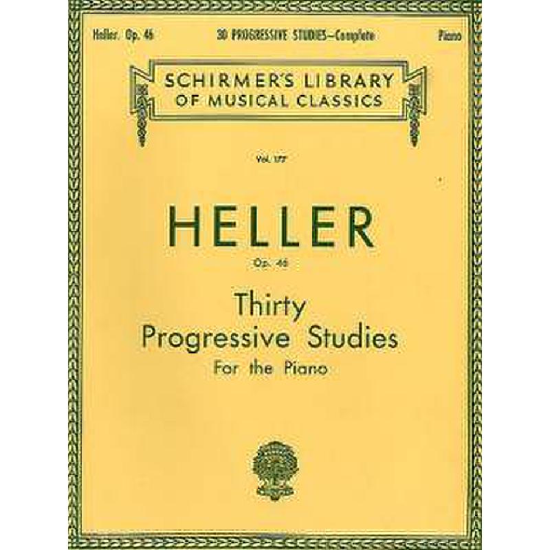 Titelbild für GS 25326 - 30 PROGRESSIVE STUDIES OP 46 COMPLETE