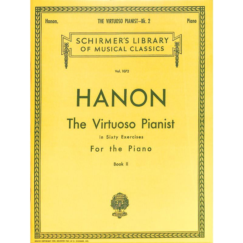 Titelbild für GS 25763 - THE VIRTUOSO PIANIST IN 60 EXERCISES BOOK 2