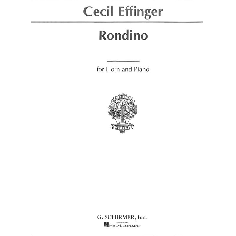 Titelbild für GS 29084 - RONDINO