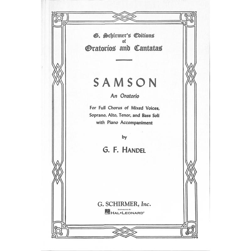 Titelbild für GS 32401 - SAMSON HWV 57