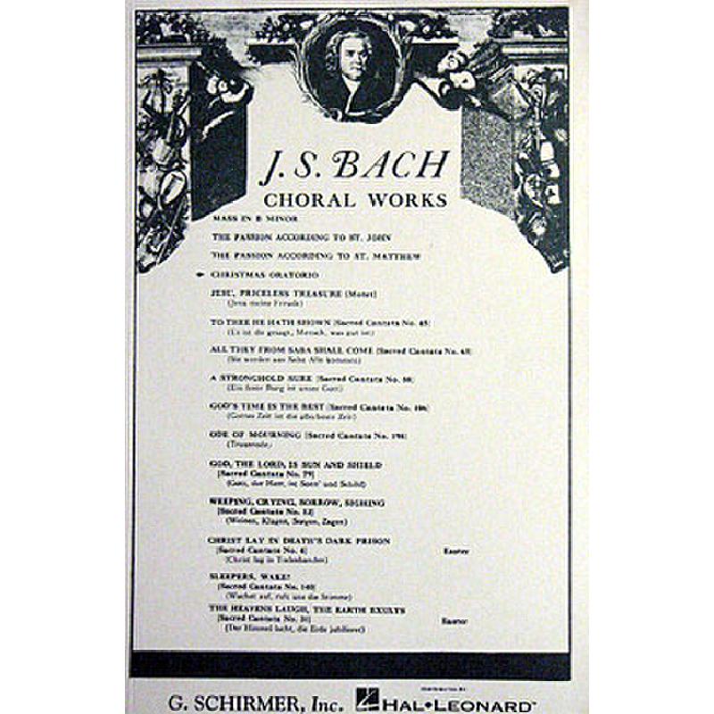 Titelbild für GS 32422 - WEIHNACHTSORATORIUM BWV 248